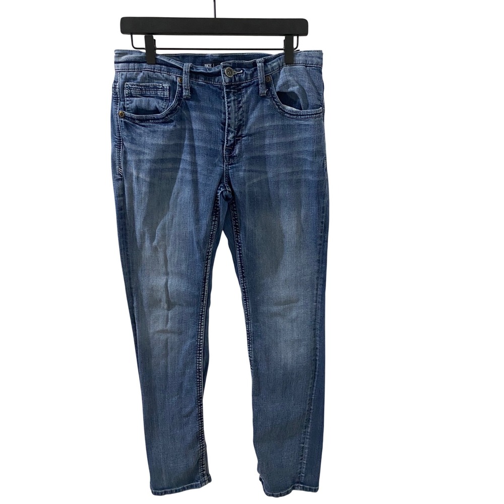 BKE‎ Jake Jeans 32x34 Straight Leg Blue Medium Wash Denim Mens